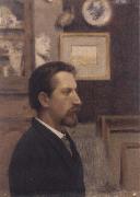 Fernand Khnopff Portrait of a Man painting